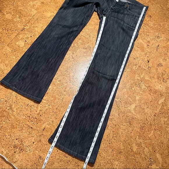 Ever Button Fly Bootcut Zip Chain Pocket Jeans Sz 26 - Picture 13 of 16